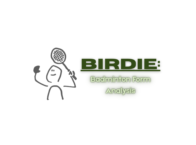 BIRDIE badminton form-analysis logo
